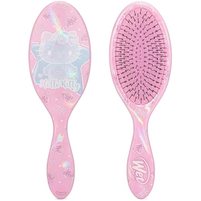Wet Brush Original Detangler, Hello Kitty 50th Anniversary, Pink